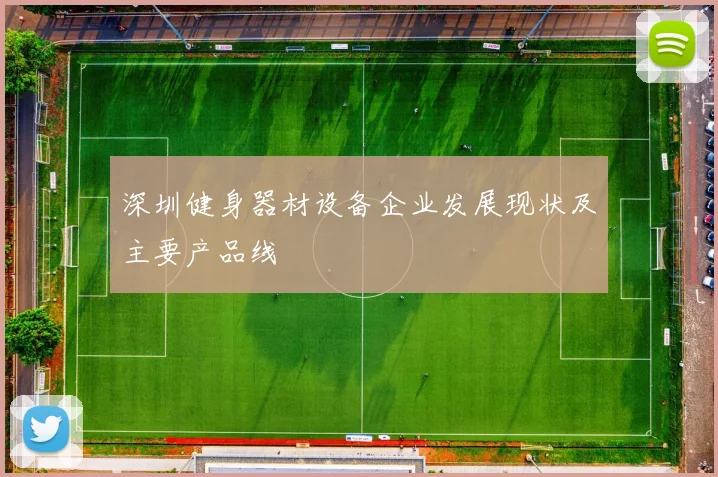 深圳健身器材设备企业发展现状及主要产品线